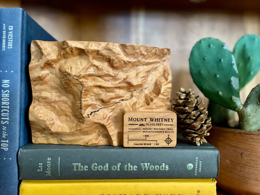 Mount Whitney Summit Trail Map