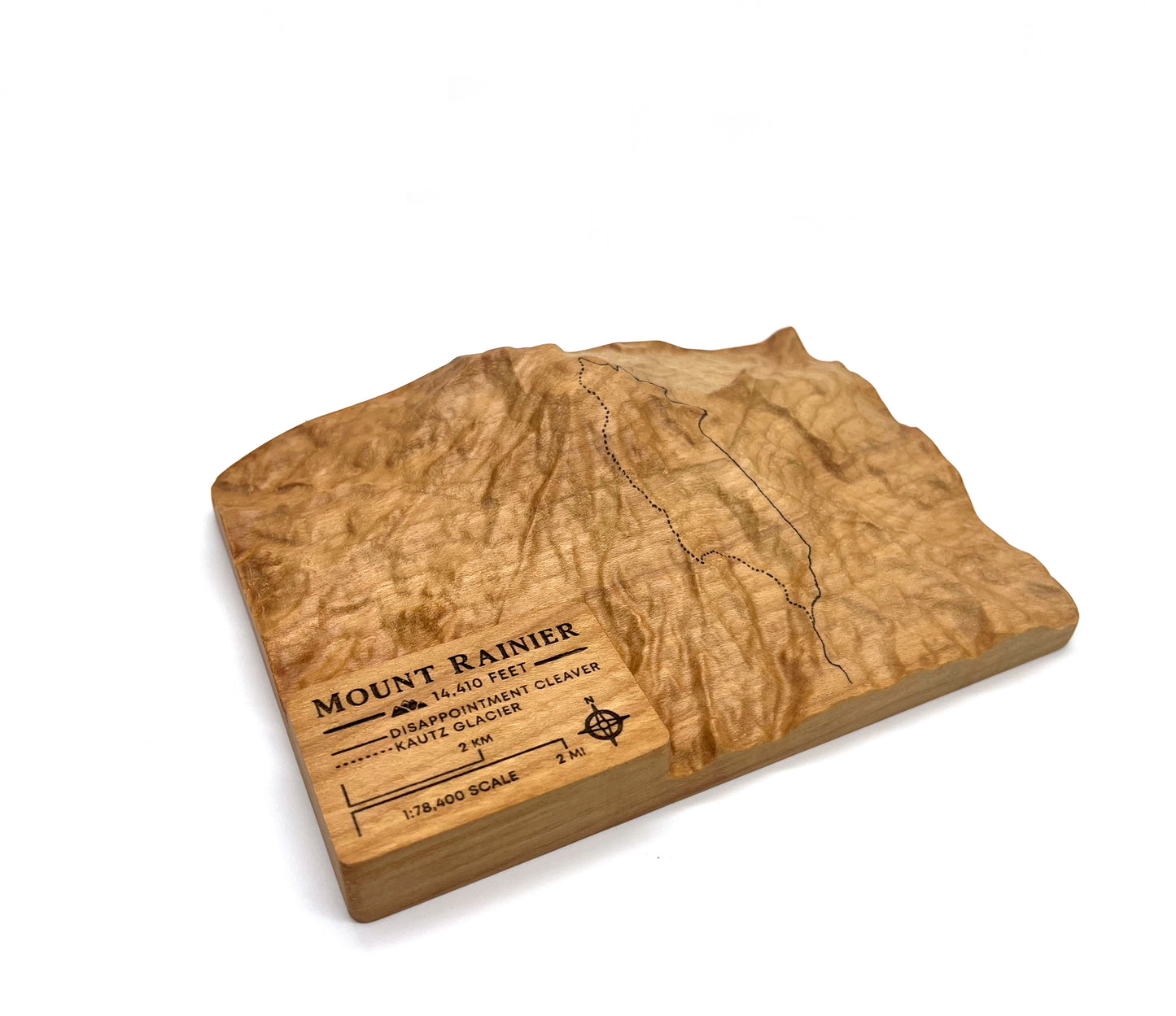 Mount Rainier Summit Trail Map