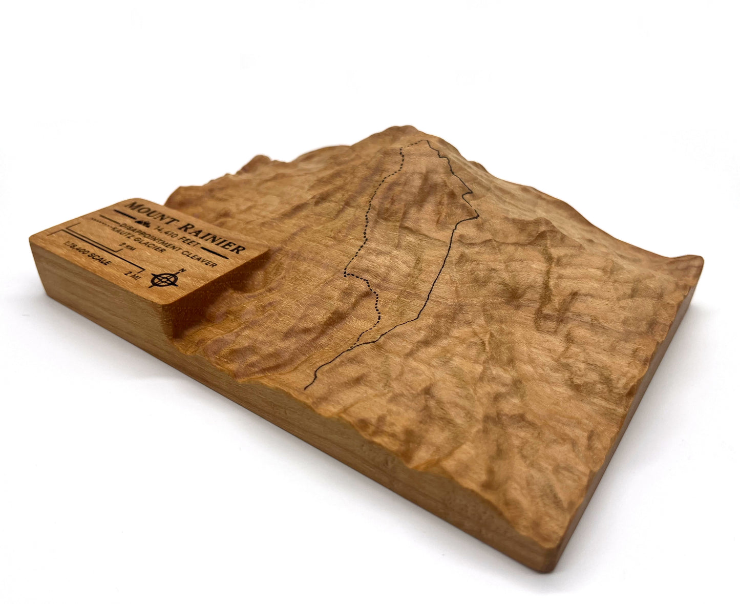 Mount Rainier Summit Trail Map