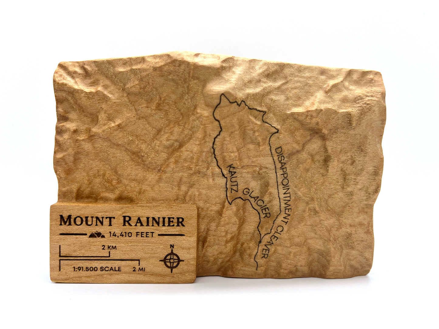 Mount Rainier Summit Trail Map