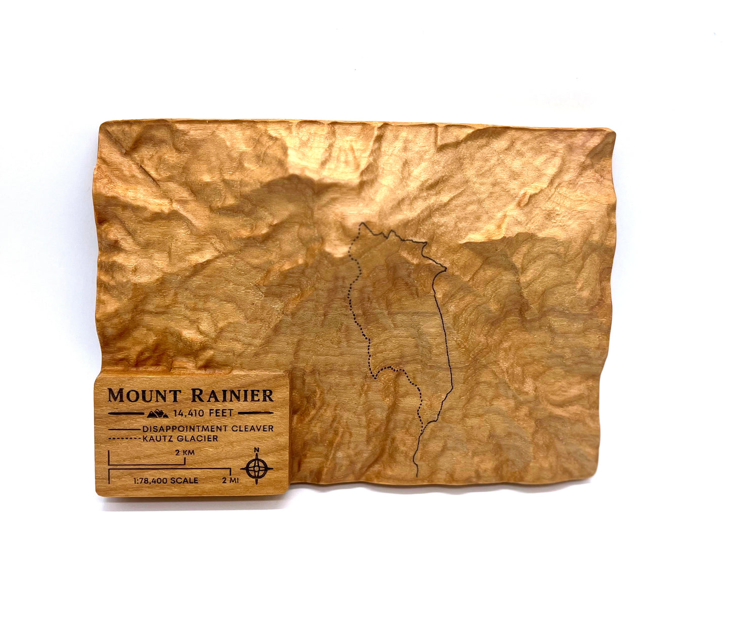 Mount Rainier Summit Trail Map