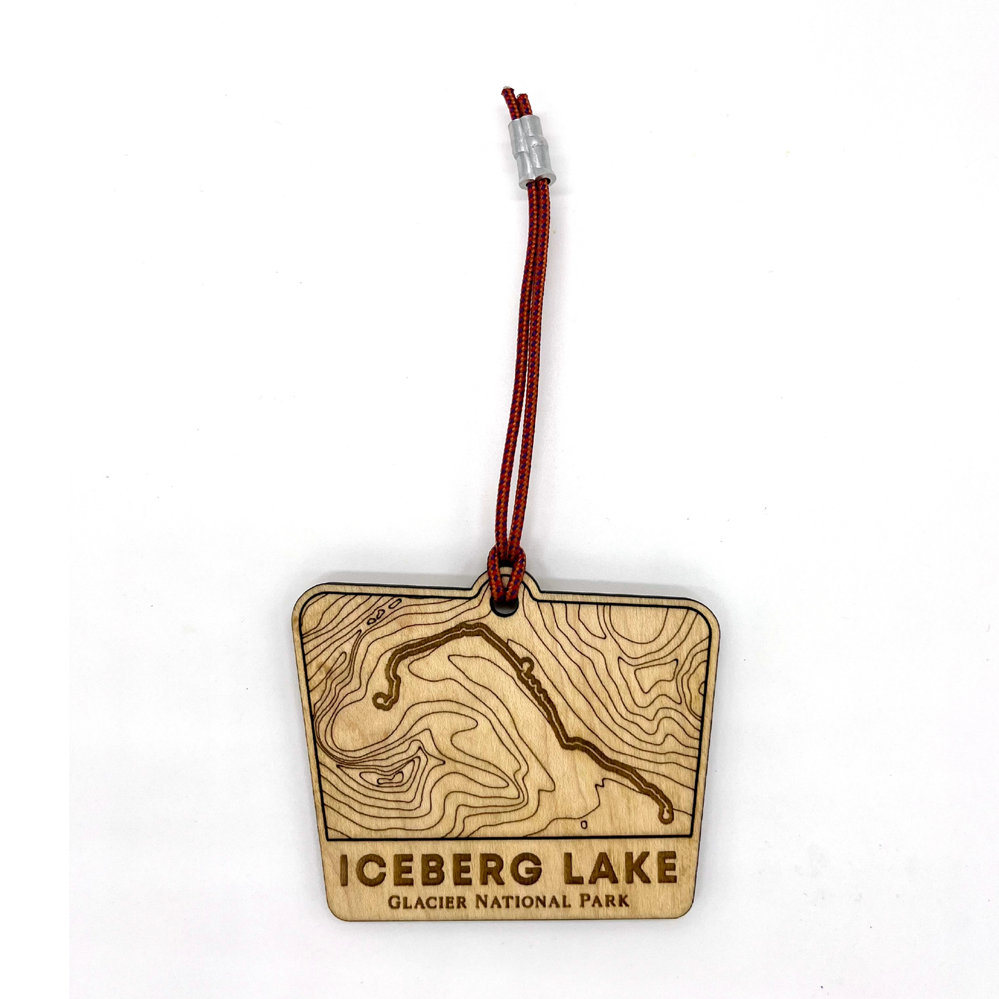 Iceberg Lake - Glacier National Park Ornament