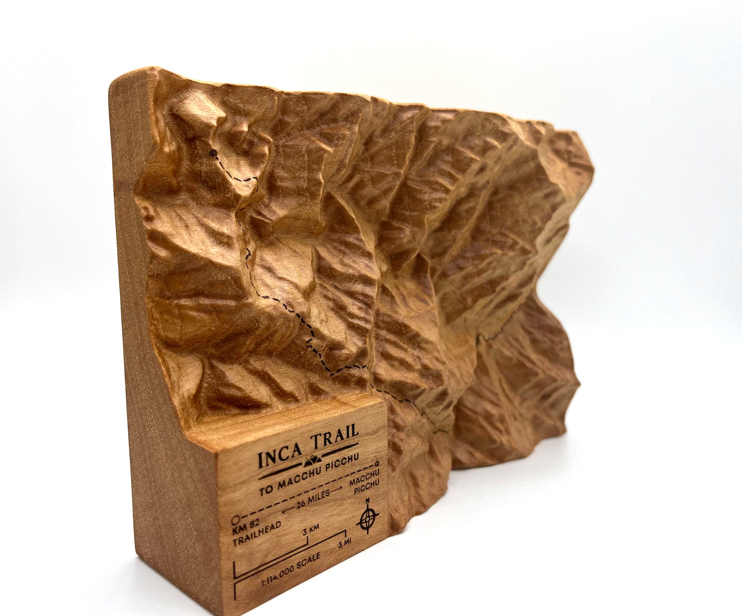 Inca Trail to Machu Picchu Trail Map