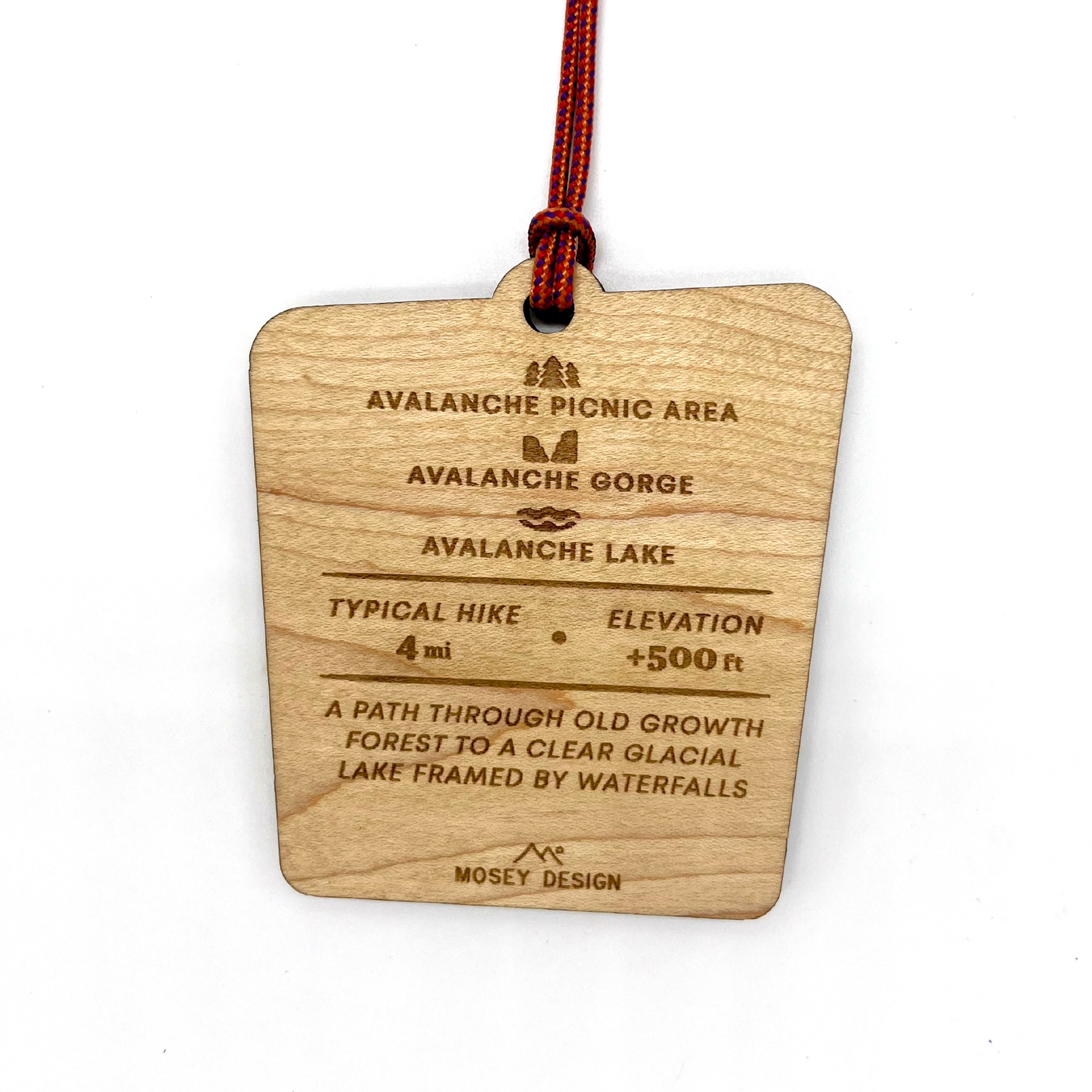 Avalanche Lake - Glacier National Park Ornament