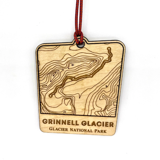 Grinnell Glacier - Glacier National Park Ornament
