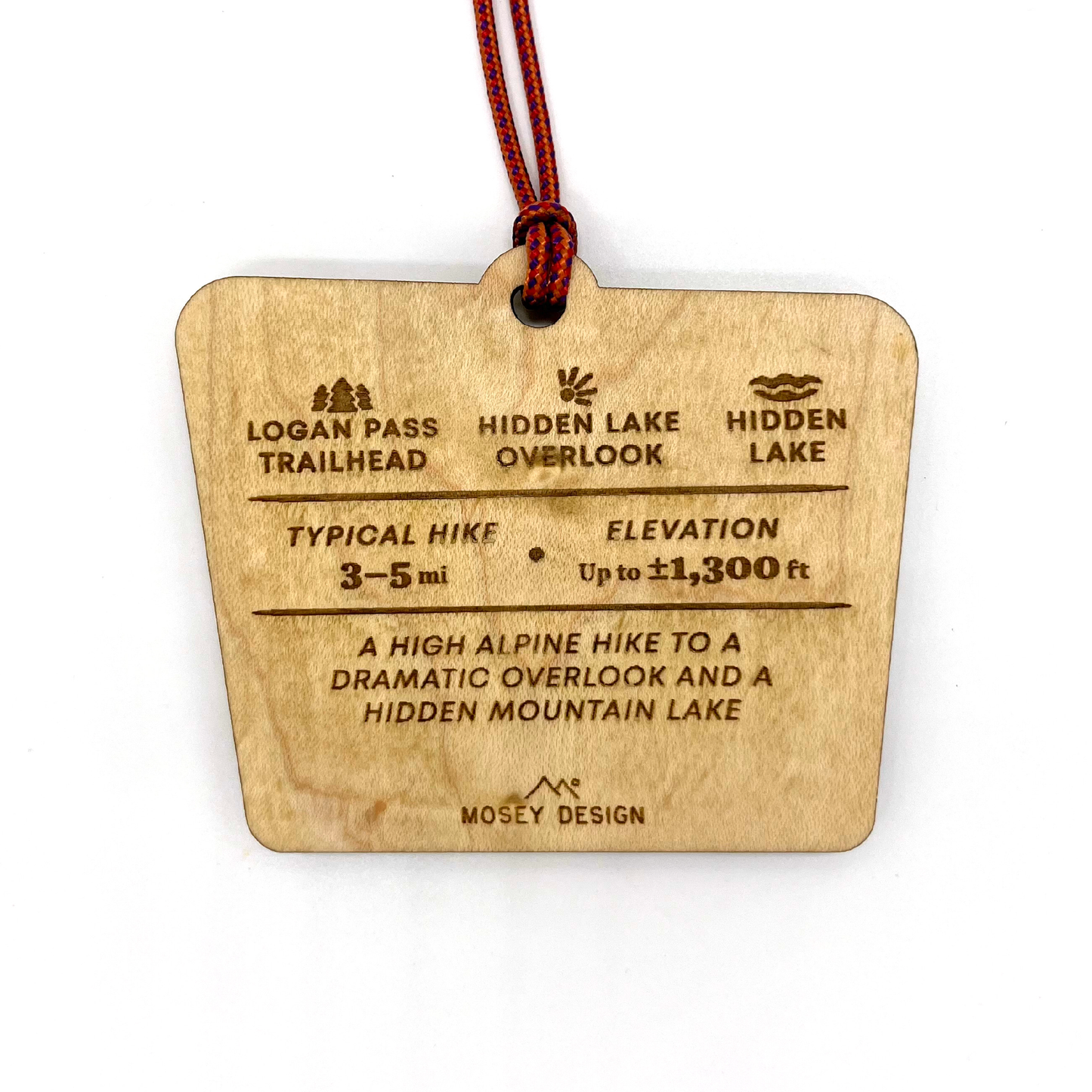 Hidden Lake - Glacier National Park Ornament