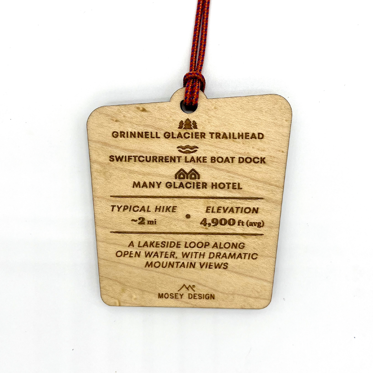 Swiftcurrent Nature Trail - Glacier National Park Ornament