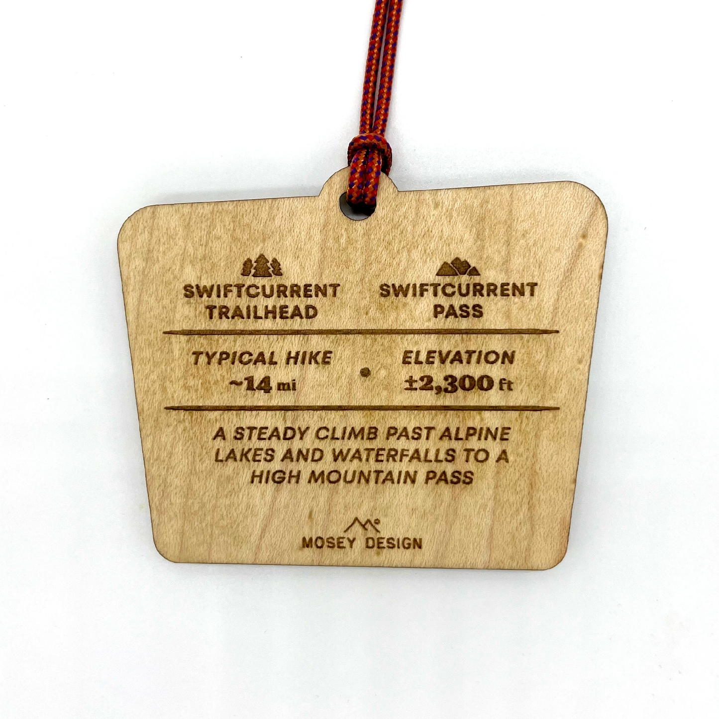 Swiftcurrent Pass - Glacier National Park Ornament